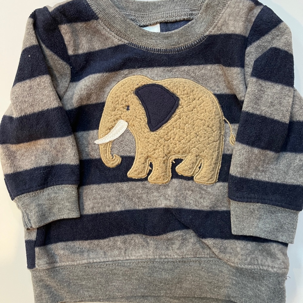 Bundle Baby Boy Fall or Winter Long Sleeve Sweatshirts - Picture 4 of 7